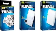 Fluval U2 Filter Set - Foam pads, Poly Carbon cartridges, and Biomax !70g
