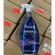 4-Downy Wrinkle Releaser Spray, Odor Eliminator & Fabric Refresher,33.8 Oz,