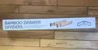 Homemaid Living Bamboo Drawer Dividers, Adjustable & Expandable Kitchen Drawer