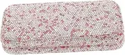 [Healeved] Rhinestone Eyeglasses Case Portable Hard Shell Sunglasses Holder for Car Stylish Storage for Sunglasses and Eyewear Durable Multi Functional Design