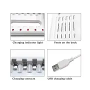 USB Rechargeable Battery Charger for AA AAA Batteries Fast Charging 8 Slots