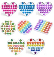 Pop Push It Rainbow Bubble Fidget Toy Stress Relief Sensory Kids Special Needs