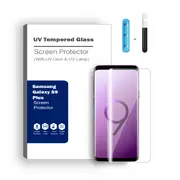 Advanced UV Liquid Glue 9H Tempered Glass Screen Protector for Samsung Galaxy S9 Plus - Ultimate Guard, Screen Armor, Bubble-Free Installation