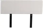 PU Leather King Bed Headboard BedHead - White