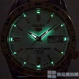 SEIKO 精工 SNKE04J1手錶 日本製 盾牌5號 自動上鍊 機械錶 夜光 半金 鋼帶 男錶【錶飾精品】
