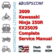 2009 Kawasaki Ninja 250R EX250J9 Complete Service Manual