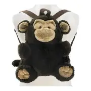 Koko the Monkey Shaped Plush Children Backpack Carry Along Club Collection