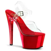 Sale US-9 Pleaser SKY-308 Sexy Red Platform Pole Dancing Heels