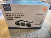 eufy eufyCam S330 Solar Power Wire-Free Security 3 Camera Kit T88721W1 - NEW!