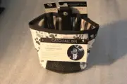 GECKOBRANDS CATCH-ALL-BIN FOR CAR TRASH, PHONE, KNICKNACKS ETC. PAW PRINTS