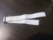 White Reproduction Strap for AN-6530 / B-7 Flying Goggles