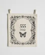 Urban Outfitters Tapestry 555 Change Size 9"× 10" Canvas Tapestry Wall Decor 1pc