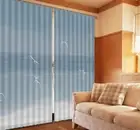 Mountain Range template 3D Curtain Blockout Photo Printing Curtains Drape Fabric