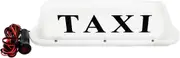 Only 1 Car Taxi Cab Sign Roof Dome LED Light Lamp Magnetic Base W/ Cigarette Lighter