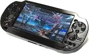 COSMOS Black Aluminum Metallic Protection Hard Case Cover for Playstation PS VITA 1000 Series, Fits for Oval Start & Select Button Only (NOT for PSV 2000 Slim Version)
