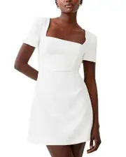 French Connection Whisper Short Sleeve Mini Dress