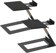 Desktop Speaker Stands Support Base Portable with Anti Vibration Pads Accessory Tilted Bookshelf Speaker Stands Speaker Riser
