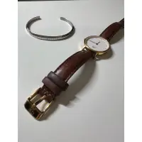 在飛比找蝦皮購物優惠-Daniel Wellington DW手錶 棕色錶帶+DW