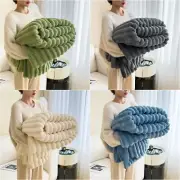 1.8*2m Cozy Soft Throw Plush Blanket Winter Summer Sofa Bed Blanket Throw Queen