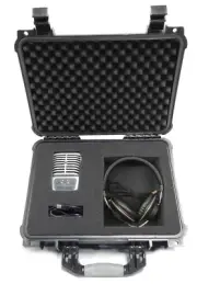 Studio Case for Shure Motiv MV5 Digital Mic, Shure MV88 Microphone Case Only