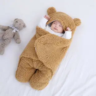 嬰兒抱被 襁褓睡袋 新生兒睡袋 新生嬰兒抱被秋冬加厚寶寶包被母嬰用品純棉嬰兒用品新生嬰兒睡袋『cyd24082』