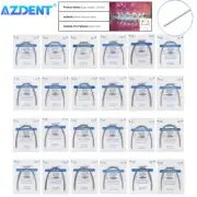 AZDENT Dental Ortho Super Elástico Niti Alambres de Arco Rectangular Ovoide U/L