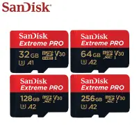 在飛比找蝦皮購物優惠-SANDISK 閃迪 Extreme PRO 卡 64GB 