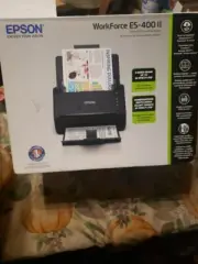 Epson Workforce B11B261201 ES-400 II Duplex Desktop Document Scanner