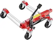 Wheel Dolly Heavy Duty Vehicle Positioning Ratchet Tire Jack Max Capacity 1500 Lbs Car Dolly for Car Auto Repair Moving(1pcs)