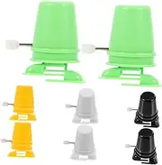 Kisangel DIY Windup Robot Toys 8pcs Clockwork Toys Repairing Fitting Mini Movement Mechanism