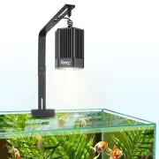 hygger 100W Aquarium Light Full Spectrum RGB COB LED Clip On Fish Tank Grow L...
