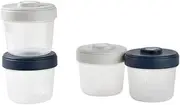 BEABA Interlocking Portion Jars (4 Pieces)
