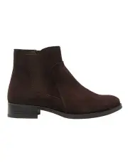 [Easy Steps] Glasgow Boots in Chocolate Suede
