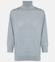 [The Row] The Row Hevos cashmere turtleneck sweater AU 8 grey