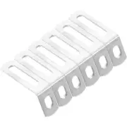 20 Pcs L-shaped Corner Code Shelf Support Bracket Picture Frame Brackets