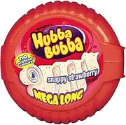 HUBBA Bubba Bubble Tape Snappy Strawberry Bubble Gum 1.8 m