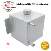 3L UNIVERSAL ALLOY RADIATOR COOLANT OVERFLOW TANK BOTTLE EXPANSION RESERVOIR