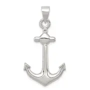Sterling Silver Anchor Pendant