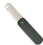 Gupcaqosjw Foldable Comb For Women | Fine Tooth Comb & Wide Tooth Comb - 2 In 1 Anti Static Pocket Comb For All Hair Types