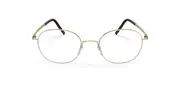 Silhouette Dynamic Dawn 5590/75 8540 Men's Glasses Gold Size 48 - Private Health Rebate - Blue Light Block Available