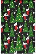 RPLIFE Christmas Trees Dish Cloth Set, 28x18 Inch Decorative Spring Hand Towels, Set of 6