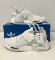 Adidas NMD_R1 White Running Shoes Sneaker Laceless GW5699 Woman Size 5.5