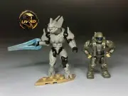 Mega Construx Halo Custom Warlord General Elite Battle Damage V1 full kit