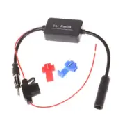 Car Stereo FM&AM Radio Signal Antenna Aerial Signal Amp Amplifier Booster ca IA