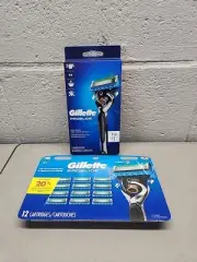 Gillette Proglide Razor And Blades Lot 1 Razor 14 Cartridges