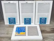 3 Pack Pcs Accord Baseboard 10 x 6 Baseboard Register Vents + 1 Cold Air Return