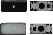 Replacement UP (Down) Arrow Keycap Key Scissor Clip Hinge Compatible with MacBook Pro/Air Model A2681 A2941 A2779 A2780 A2991 A2992 A2918 M2 M3 Pro/Max 2022-2023 UP (Down) Arrow Keycap (Black.)