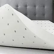 STARRY EUCALYPT Memory Foam Mattress Topper, 60D Foam Bed Topper with Bamboo Fabric Cover Beddings, Highly Breathable Bedding Floor Mat Pad(Double 8cm Thick Ventilated)
