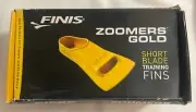 FINIS Zoomers Gold Swimmers Training Swim Fins Male 10.5-11.5 Female 11.5-12.5