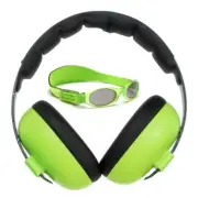 2pc Banz Careware Baby/Kids Earmuff Ear Protection/Sunglasses Combo Peridot/Lime